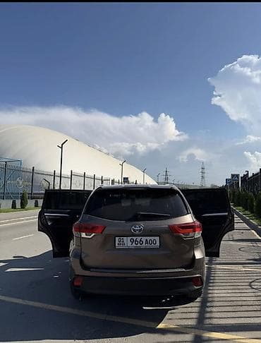 рего: Toyota Highlander: 2018 г., 3.5 л, Автомат, Бензин, Кроссовер — 7