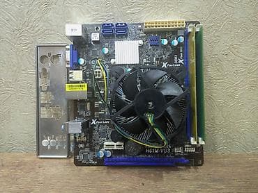 Материнская плата, Б/у, ASRock, LGA1155, Micro-ATX, Для ПК