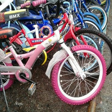 Детский транспорт: Детский велосипед, 2-колесный, 4 - 6 лет, Б/у — 1