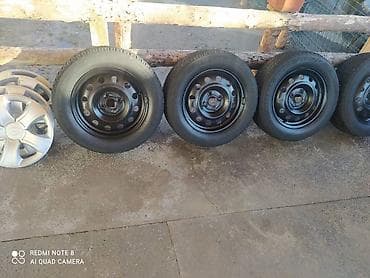 продаю диски с резиной: Колеса в сборе 185 / 65 / R 14, Зима, Б/у, Комплект, Легковые, Железные, отверстий - 4 — 7