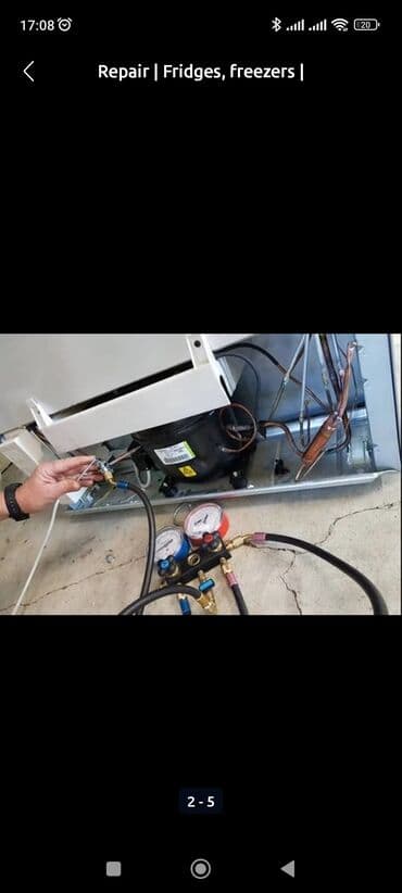 холодильное оборудования: Ремонт холодильников и морозильников. Что выполняется: - Диагностика — 2