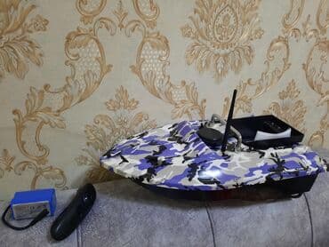 прикормочный кораблик с эхолотом и gps: Продаю Кораблик новый с функцией круиз контроль. 1 раз пользовался — 2