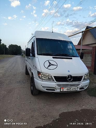 sprinter 516: Mercedes-Benz Спринтер: 2002 г., 2.7 л, Робот, Дизель, Фургон — 1