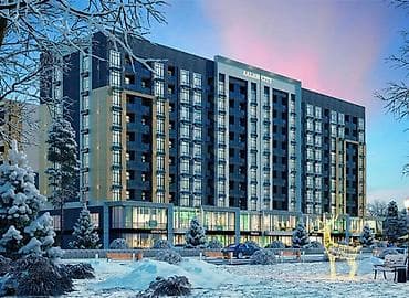 Жилой комплекс Aalam City - Современный многоэтажный дом с панорамным