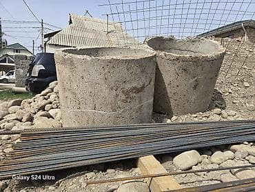 опалубка для септика: Железобетонные кольца для колодцев/септиков - Материал: тяжелый бетон — 2