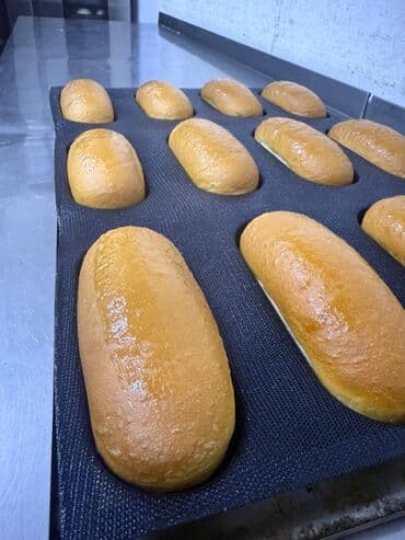 печь для булочки: Булочки Бриошь для Бургер Гамбургеров из натуральных продуктов! — 13