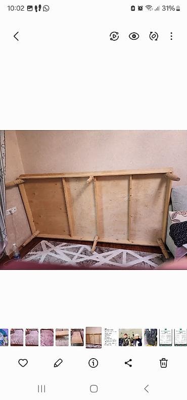 foldable table: Стол 3на 1,20 бу — 1