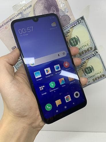 sd card: Redmi, Redmi 7, Б/у, 32 ГБ, цвет - Синий, 1 SIM, 2 SIM — 4