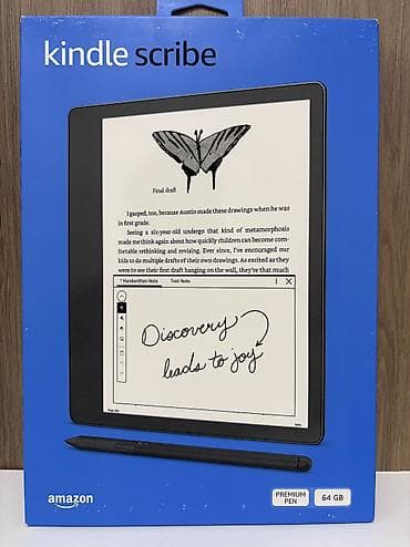 электронный микроскоп: Электронная книга, Amazon, Б/у, 10" - 11", Bluetooth, цвет - Серый — 6