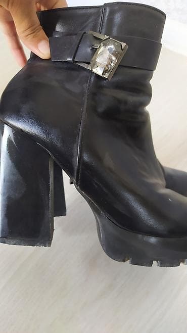 каска бу: Очень прочные, шикарные ботильоны классного качества, Турция кожа — 2