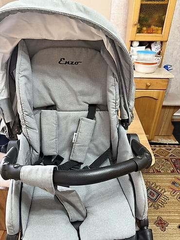 doona x: Коляска Enzo 2 в 1, серый цвет - Модульная система: люлька для — 7