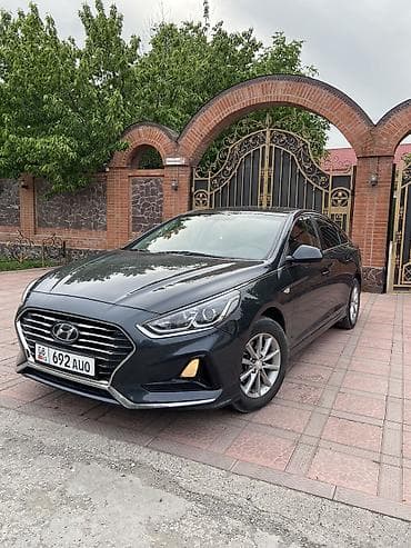 Транспорт: Hyundai Sonata: 2018 г., 2 л, Автомат, Газ, Седан — 2