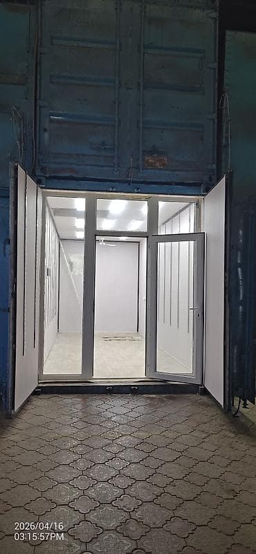 общивка контейнера: Аренда торговых контейнеров, 20 тонн, Дордой рынок, Собственник — 9