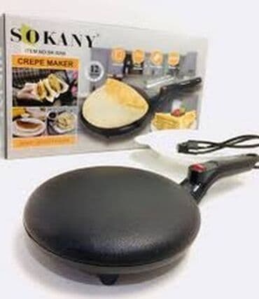 блинчик апарат: БЕСПЛАТНАЯ ДОСТАВКА! Блинница электрическая Sokany SP-5208 / — 3