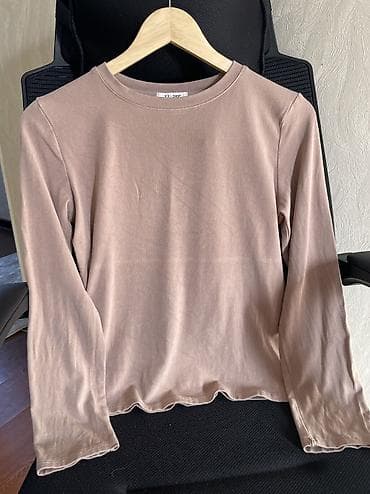 белый рубашки: Футболка, Классическая модель, Канада, Adidas, Трикотаж, Б/у, S — 5