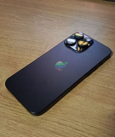 IPhone 16 Pro Max, 256 ГБ, Black Titanium, Защитное стекло, Чехол, Коробка, 100 %