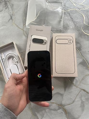 камерофон: Google Pixel 9 Pro, Новый, 128 ГБ, цвет - Белый, 1 SIM, eSIM — 9