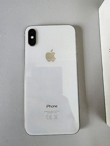 iphone x plus: IPhone X, Б/у, 256 ГБ, Серебристый, Наушники, 100 % — 4