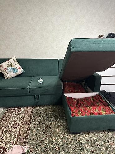 Кресла: Угловой диван, Раскладной, Двухместный — 3