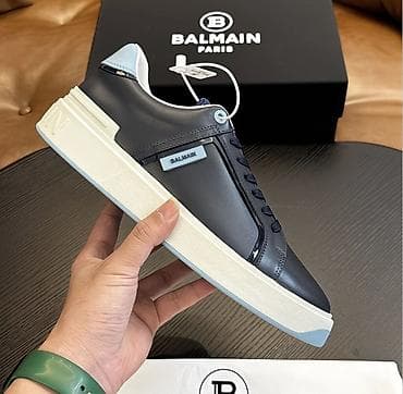 Кроссовки Balmain Paris - Модель: низкие кеды в классическом силуэте — 1