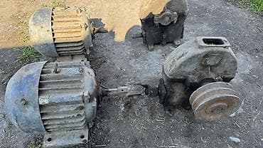 1 фазный двигатель: Электродвигатели с редукторными узлами (набор) Состав: - 2 — 2