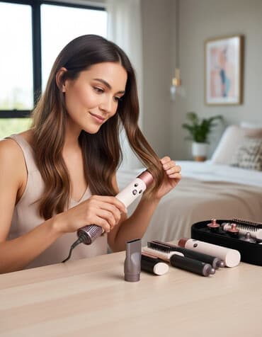 Мультистайлер Dyson, Для выпрямления