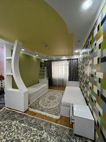 квартира аренда долгосрочный: 3 комнаты, С мебелью полностью — 4