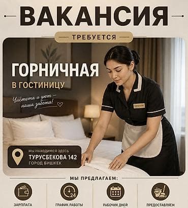 мерчендайзер зарплата: Требуется Горничная, Оплата: Ежемесячно — 2