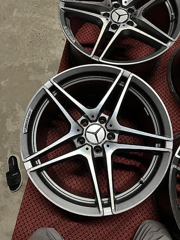 Унаа: Комплект из 4 легкосплавных дисков для Mercedes-Benz. Разноширокие — 2