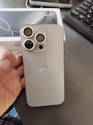 cmf buds pro 2 бишкек: IPhone 16 Pro, Колдонулган, 512 ГБ, Natural Titanium, Куту, 90 % — 1