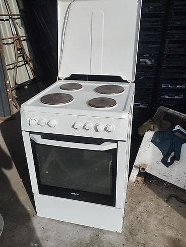 бу каладилник: Электрические плиты, Beko, Б/у, Напольная, Механическая, Полная оплата — 1