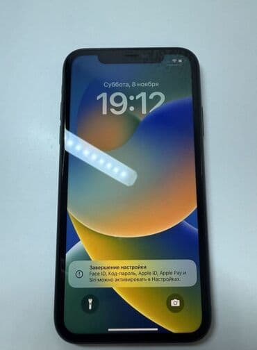 iphone 11 цена в бишкеке бу: IPhone 11, Б/у, 64 ГБ, Black Titanium, Защитное стекло, 77 % — 1