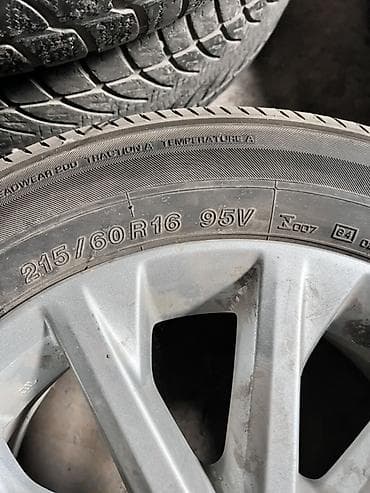 diska 13: Колеса в сборе 215 / 60 / R 16, Лето, Б/у, Комплект, Легковые, Литые, отверстий - 5 — 2