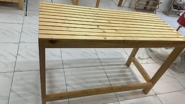 стол кухню: Стол для кафе, Прямоугольный — 2