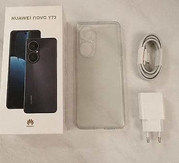 ош принтер: Huawei Nova Y70, Жаңы, 128 ГБ, түсү - Кара, 2 SIM — 1