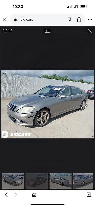 Автозапчасти: Мерседес 221 5.5 2008 — 1