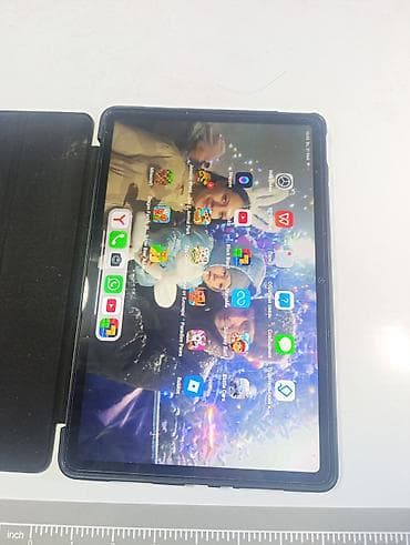 списанные техники apple: Планшет, Redmi, память 256 ГБ, 10" - 11", 4G (LTE), Б/у, Классический цвет - Черный — 1