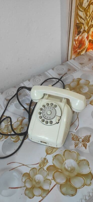 Телефон винтажный сталинских времен at lalafo.kg Телефон винтажный сталинских времен