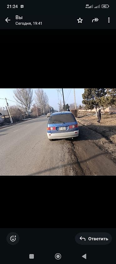 bmw 134: Toyota Picnic: 1997 г., 1.8 л, Механика, Бензин, Минивэн — 4