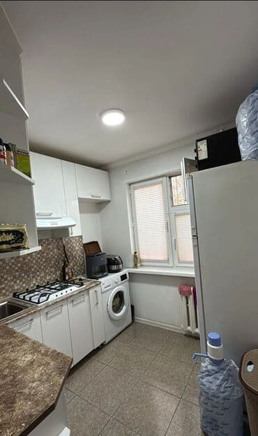 купить квартиру в 12 микрорайоне бишкек: 2 комнаты, 46 м², 104 серия, 1 этаж, Евроремонт — 7