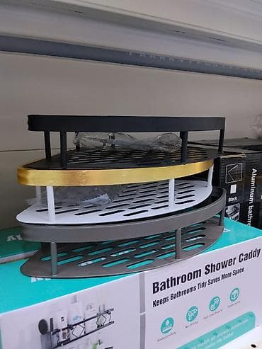 Угловая полка для душа Bathroom Shower Caddy - Назначение: хранение