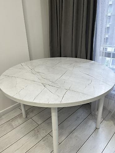 Столдор: Ашкана үчүн үстөл, Жаңы, Тегерек, Бүктөлбөгөн — 1