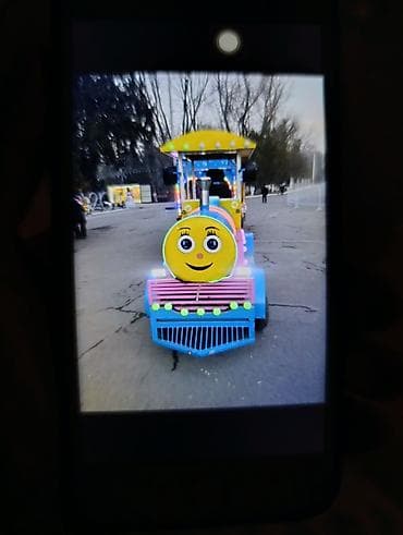 Упаковочно-фасовочные аппараты: Детский аттракцион — электропоезд с прицепным вагоном - Яркий — 3