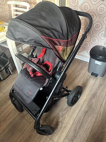 руль велосипед: Коляска, Cybex, цвет - Черный, Б/у, Самовывоз, Платная доставка — 5