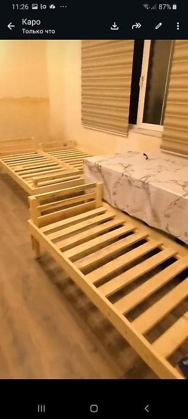 bunk bed: Продаются деревянные кровати в хорошем состоянии. цена 4500 с. торг — 7