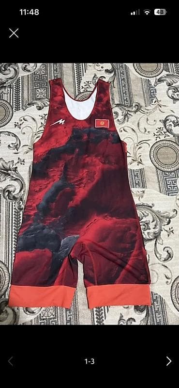 костюм быка: Борцовский трико (униформа для вольной/греко-римской борьбы) - Тип — 1