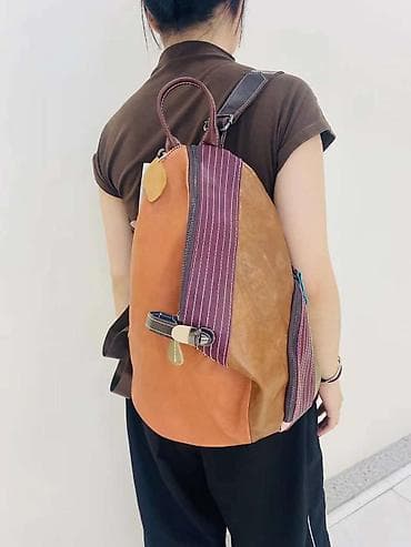 Шопперы: Большая женская сумка-шоппер с ярким пэчворк-дизайном - Формат — 8