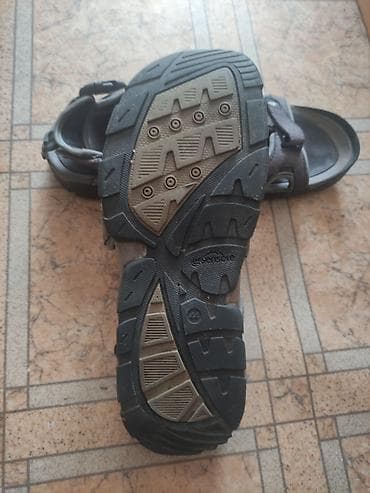 банный сумка: Мужские сандалии, 43, Б/у, цвет - Черный, Самовывоз — 4