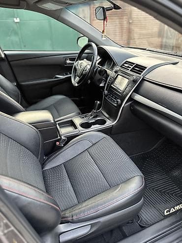 белый byd e2: Toyota Camry: 2015 г., 2.5 л, Автомат, Бензин, Седан — 9