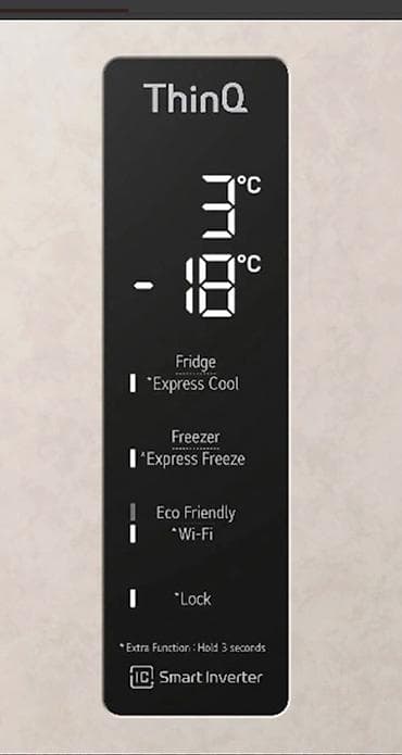 led: Холодильник LG четырёхдверный (French Door) с витринным окном — 9